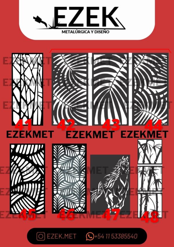 14 Puerta Doble Hasta 2.4x2.4mts