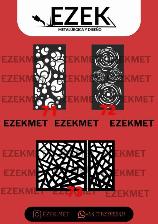 20 Puerta Doble Hasta 2.4x2.4mts