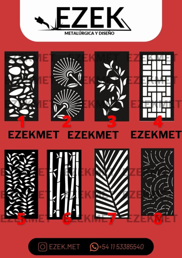 9 Puerta Doble Hasta 2.4x2.4mts