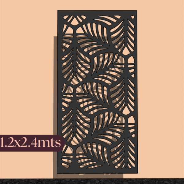 Placa decorativa metal 0.9mm 1200x2400mm