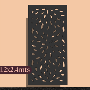 Placa decorativa metal 1,25mm 1200x2400mm