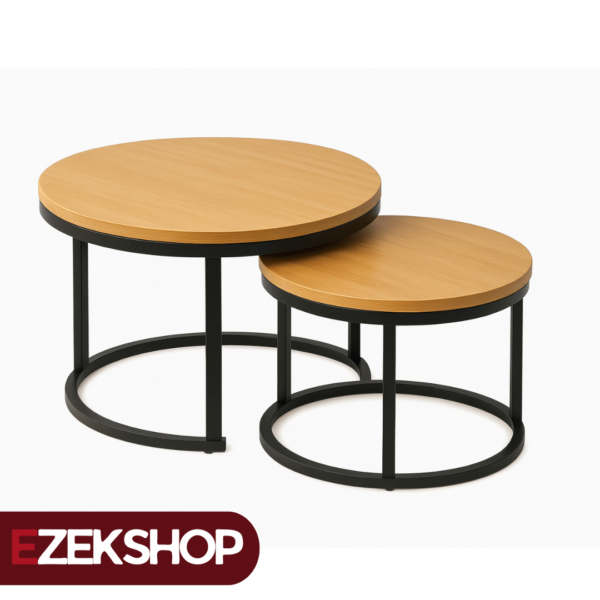 Set nido hierro y madera